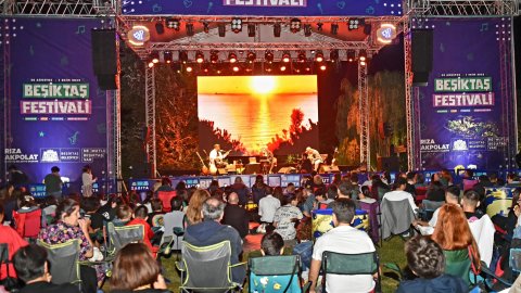 Beşiktaş Festivali'nde Yekpare Trio konserinden kareler