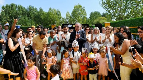 Konyaaltı Belediyesi'nin Hurma'da açtığı 4’üncü kreşinin açılışından kareler