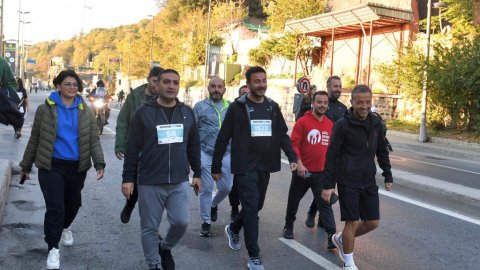 Beşiktaş Belediyesi ev sahipliğinde gerçekleşen Bosphorun 10K parkurundan kareler