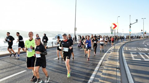 Bosphorun 10K parku Beşiktaş'ta koşuldu