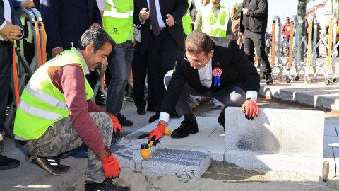 İBB'nin Gedikpaşa Katlı Otoparkı'nın açılışından kareler