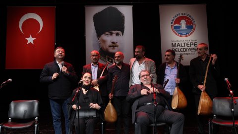 Maltepe Belediyesi'nin Arif Sağ'a Saygı Gecesi'nden kareler