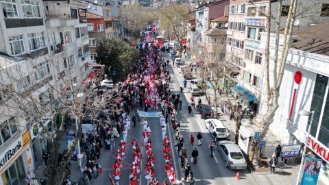 Sarıyer Belediyesi'nden coşkulu 23 Nisan Ulusal Egemenlik ve Çocuk Bayramı etkinliği