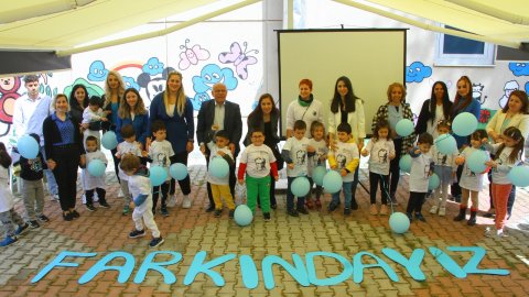 Kartal Belediyesi kreş öğrencilerinden engelliler haftasında anlamlı etkinlik