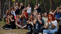 Konyaaltı Belediyesi’nin HayatPark'ta düzenlediği 'Yaz’a Merhaba' konserinden kareler