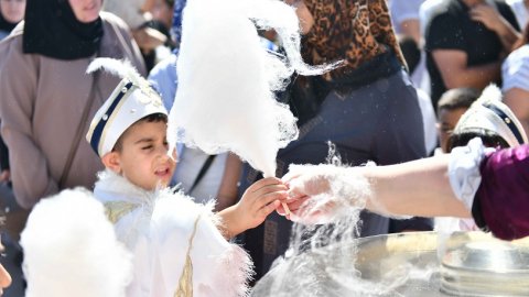 Ankara Büyükşehir Belediyesi'nin Sünnet Şöleni'nden kareler