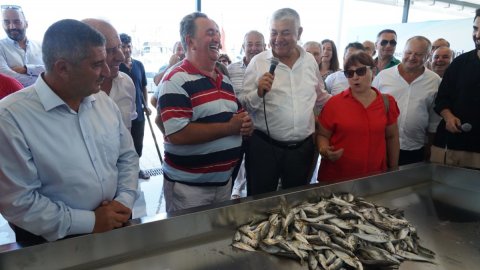 Sarıyer'de Rumeli Feneri Su Ürünleri Kooperatifi Balık Satış Yeri ve Balıkçı Lokali açılışından kareler