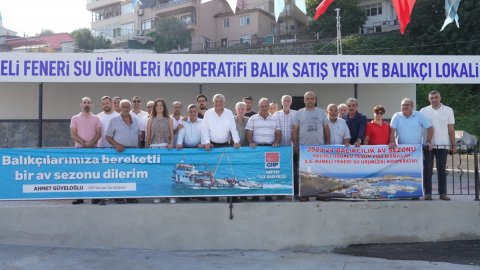 Balıkçılar istedi, Sarıyer Belediye Başkanı Şükrü Genç yaptı