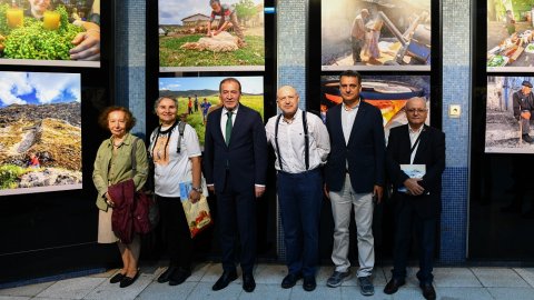 Ankara Büyükşehir Belediyesi Kızılay Metro Sanat Galerisi’nde 'Haymana' temalı fotoğraf sergisi