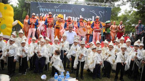 Konyaaltı Belediyesi’nin 26. Geleneksel Sünnet Şöleni'nde renkli görüntüler