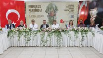 Uluslararası Homeros Edebiyat/ Sanat Festivali öncesi tanıtım toplantısından kareler 