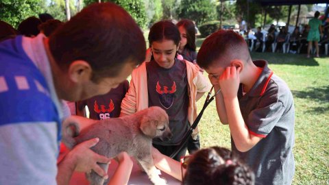 Konyaaltı Belediyesi 4 Ekim'de minik hayvanseverleri ağırladı