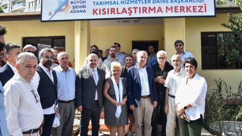 Adana Büyükşehir Sokak Hayvanları Kısırlaştırma ve Bakım Merkezi açıldı