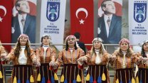 Ankara Büyükşehir Belediyesi'nin Cumhuriyetin 100. yılında 100 kadından zeybek gösterisinden kareler