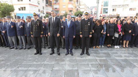 Bayraklı’da 10 Kasım'da saat 09.05’te hayat durdu