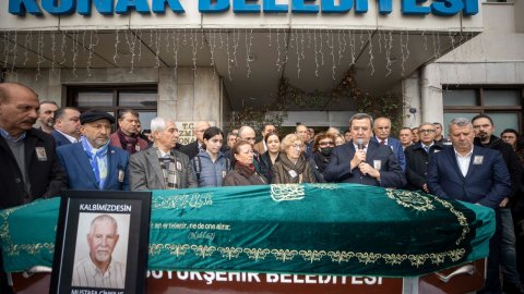 Konak Belediyesi'nden Mustafa Cinkılıç’a son görev