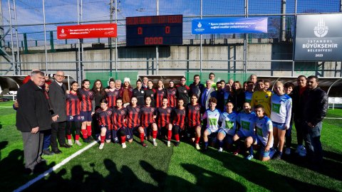 Ekrem İmamoğlu'nun katıldığı Yedikule Spor Tesisleri’nin açılışından kareler