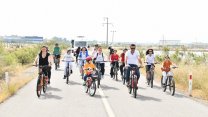 Çiğlili bisikletseverler 19 Mayıs için pedal çevirdi