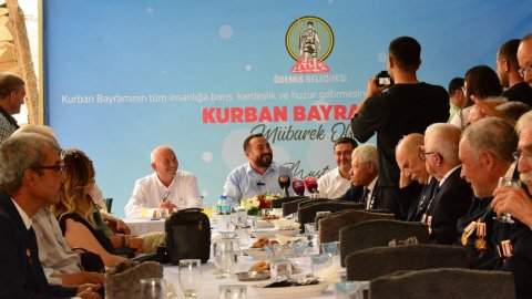 Ödemiş Belediyesi’nde bayramlaşma töreni