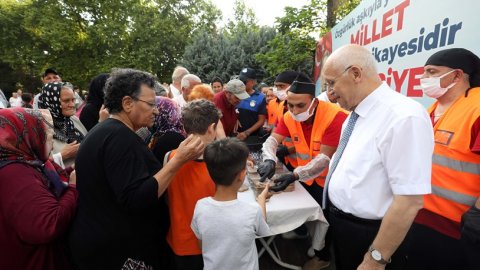 Yenimahalle Belediyesi'nden Muharrem aşuresi ikramı