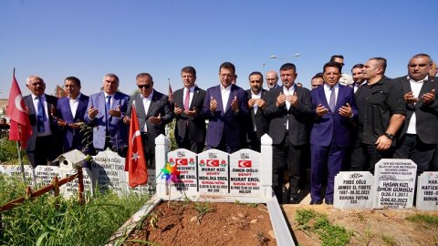 Ekrem İmamoğlu ve TBB Encümeni’nde görev yapan başkanların Adıyaman ziyaretinden kareler