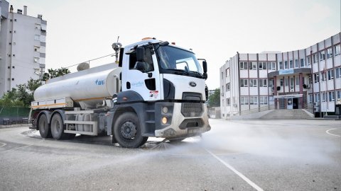 Konyaaltı Belediyesi okulları yeni döneme hazırladı 