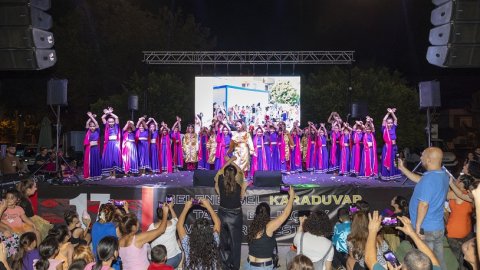 Mersin Büyükşehir Belediyesi'nin 17. Karaduvar Tarım, Balıkçılık ve Çevre Festivali'nde coşku seli 