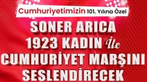 İzmit Belediyesi'nden Soner Arıca ve 1923 kadınla birlikte Cumhuriyet konseri