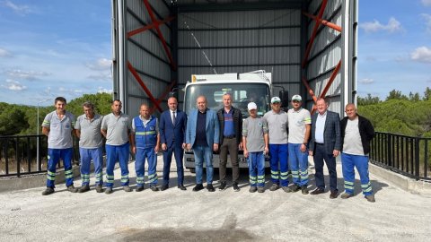 Balıkesir Büyükşehir Belediyesi'nden Gönen'e Katı Atık Aktarma İstasyonu