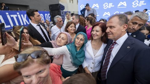 Mersin Sosyal Politikalar Ofisi'nin açılışından kareler