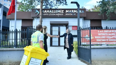 Beylikdüzü Belediyesi'nden çevre dostu bir hizmet daha