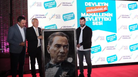 Adana Büyükşehir Belediyesi'nin Muhtarlar Günü etkinliğinden kareler