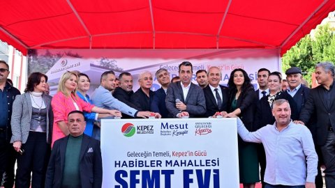 Kepez Belediyesi 38 projenin ikincisinin de temelini attı