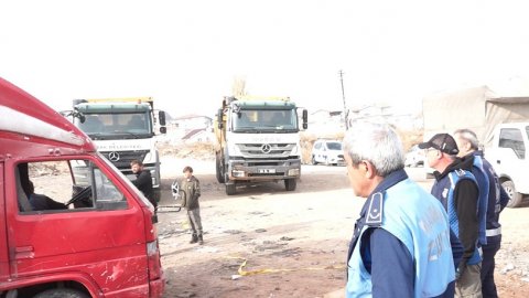 Mamak Belediyesi zabıtasından hurdalık temizliği