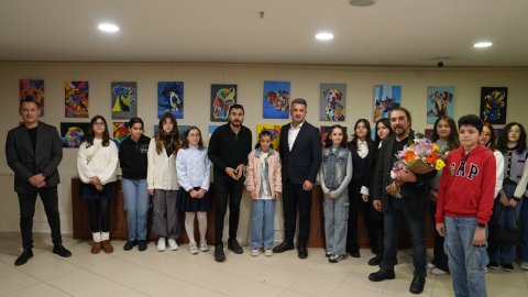 Kartal Belediyesi Sanat Akademisi’nden anlamlı sergi: Hayal Et ve Yaşat