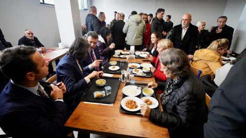 Üsküdar Belediyesi tarafından Yavuztürk Mahallesi’nde açılan Kent Lokantası açılışından kareler