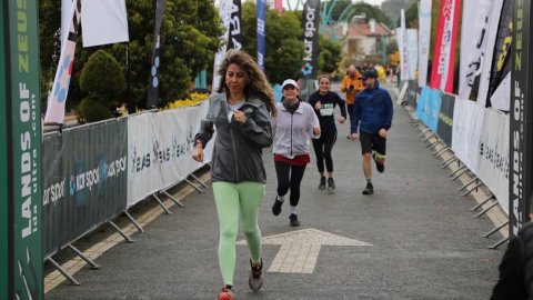 Edremit Belediyesi’nin 8'inci İda Ultra Maratonu tamamlandı