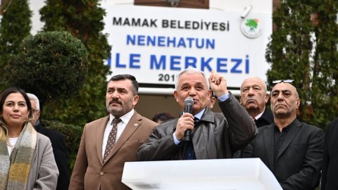 Veli Gündüz Şahin, Nene Hatun Aile Merkezi'nin açılışını gerçekleştirdi