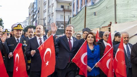 3 Ocak Mersin’in düşman işgalinden kurtuluşunun 103. yıl dönümüne coşkulu kutlama