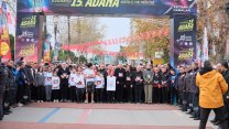 Adana'da 15. Uluslararası Kurtuluş Yarı Maratonu ve Halk Koşusu coşkuyla 