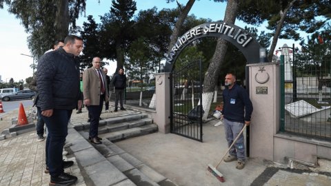 Narlıdere Belediyesi şehitlerimizin hatırasına sahip çıkıyor