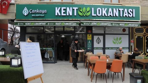 Çankaya Belediyesi Kent Lokantası, 3 ayda 25 bin kişiyi ağırladı