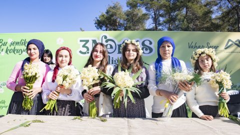 Mersin Büyükşehir Belediyesi'nin 3. Nergis Şenliği'nden kareler