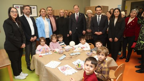 İzmit Belediyesi'nin Havva Kolaylı Çınar Çocuk Evi’nin açılışından kareler